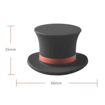 Fun Magic Hat Wine Stopper – Leak-Proof Silicone Bottle Cork