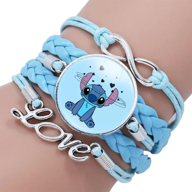 Lilo & Stitch Kawaii Bracelet – Cute Anime Wristband for Kids