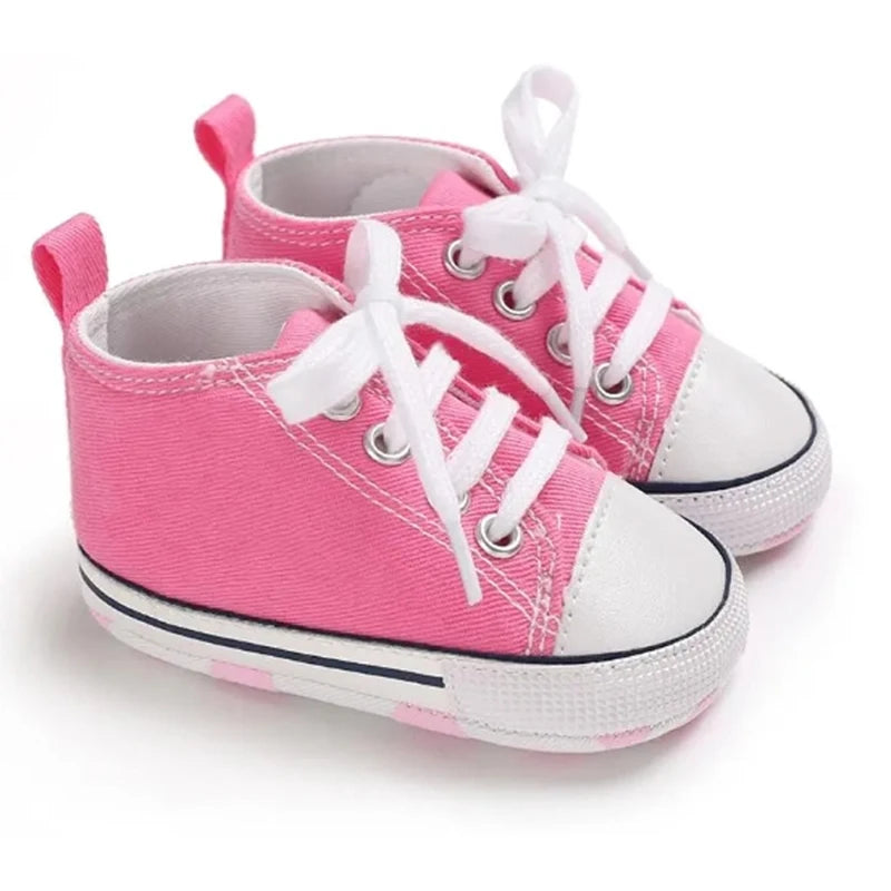 Baby First Walker Sneakers – Soft Sole Non-Slip Shoes