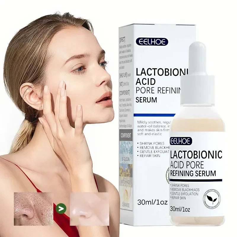 Lactobionic Acid Facial Serum – Shrink Pores, Smooth Fine Lines & Brighten Skin