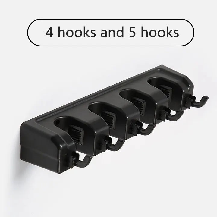 SmartGrip Rack™ | Wall Mounted Mop & Broom Holder