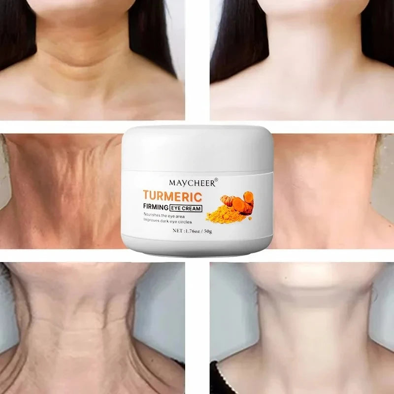 Turmeric Neck Care Cream – Anti-Wrinkle, Hydrating & Firming Beauty Treatment
