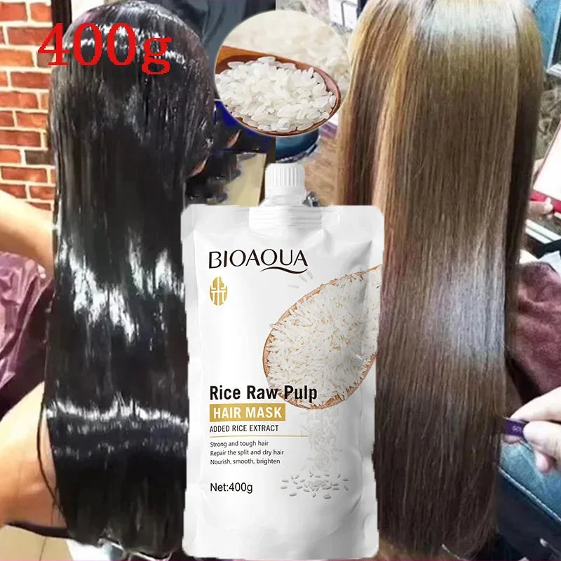 Magical Rice Hair Mask – Smooth, Shiny & Moisturized Hair in Seconds