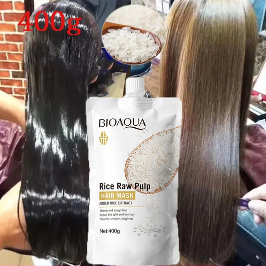 Magical Rice Hair Mask – Smooth, Shiny & Moisturized Hair in Seconds