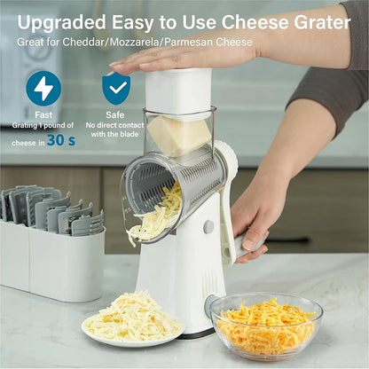 Rotary Vegetable Slicer™ 🥕 | Multi-Function Kitchen Cutter