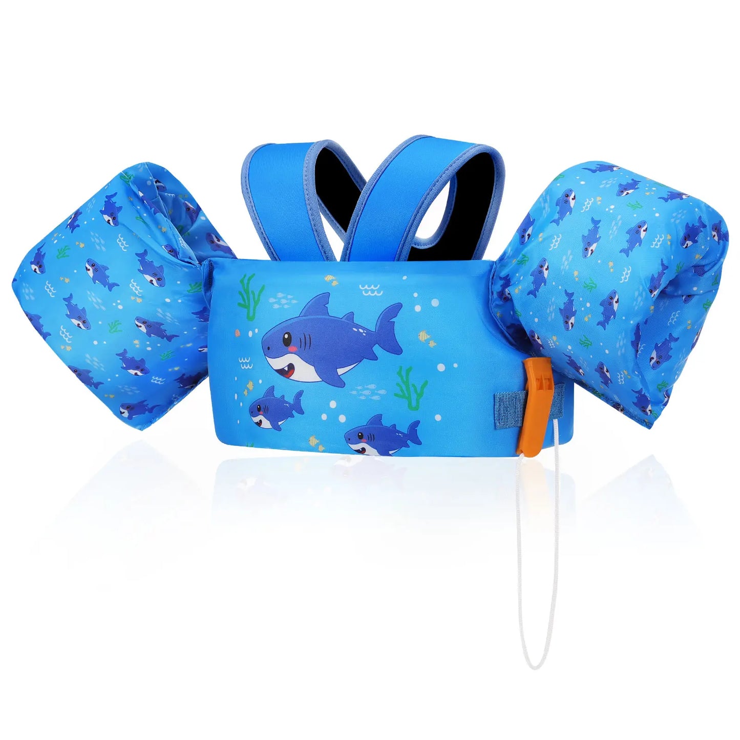 Children’s Swim Vest with Arm Floats for Pool & Beach