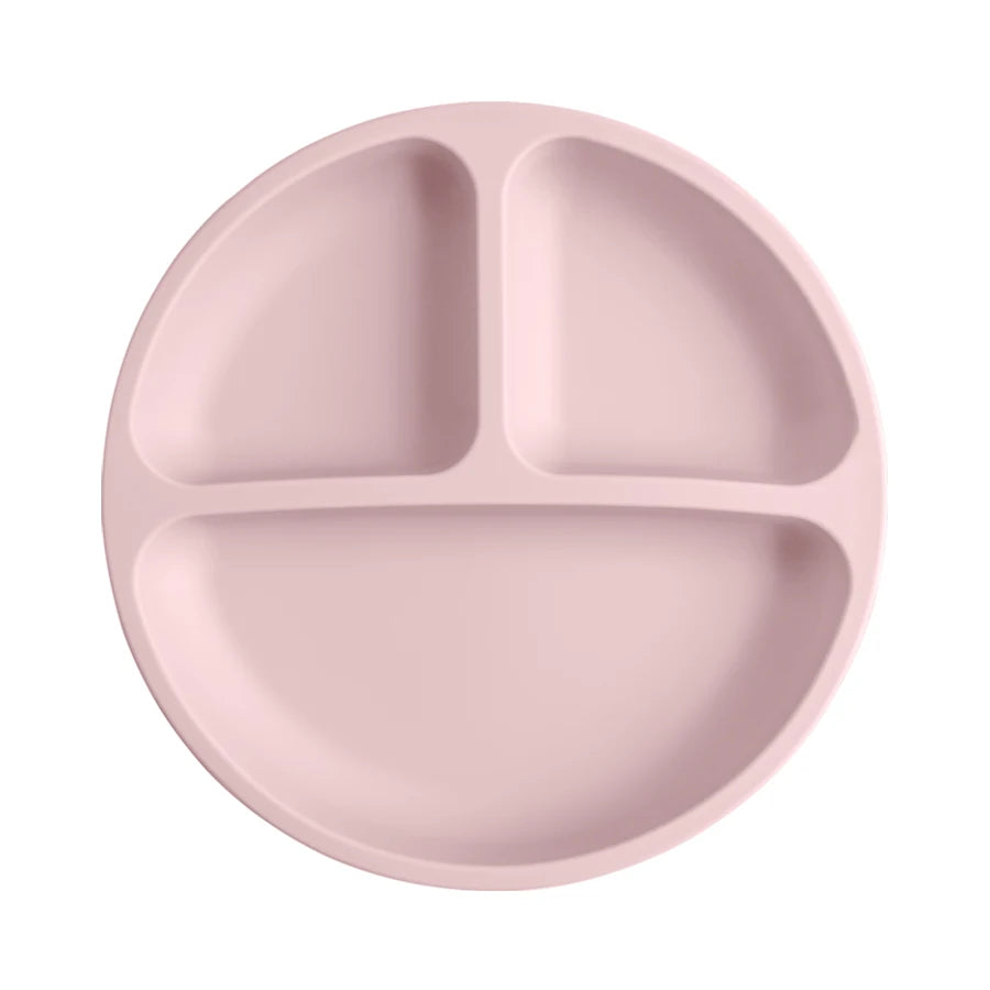 🍽️ TinyBite™ – BPA-Free Silicone Suction Plate for Toddlers