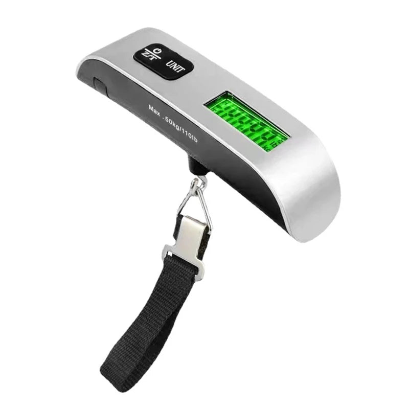 Portable Digital Luggage Scale – LCD Display Up to 110lb/50kg