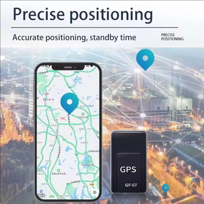 GF07 Mini GPS Locator – Track Vehicles Anywhere with APP Control