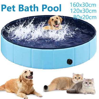 Portable Dog Pool™ 🐶 | Foldable Pet Bath Tub