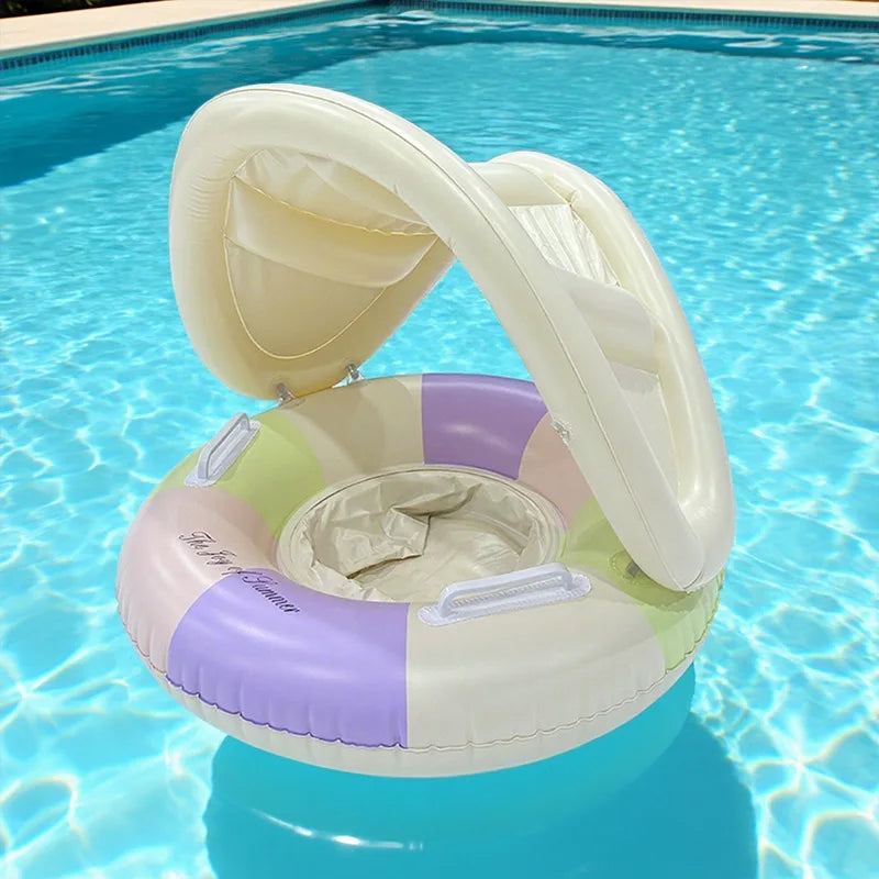 Inflatable Swim Ring™ 🌊 | Pool Float Seat Comfort