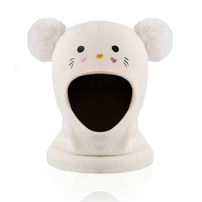 ❄️ CozyPaws™ – Kids’ Knitted Winter Hat with Ear Protection
