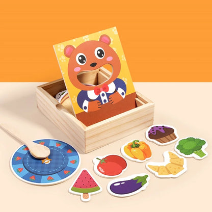 Montessori Feeding Game Toy for Kids