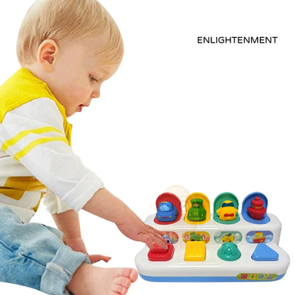 Baby Pop-Up Learning Toy – Montessori Fine Motor Skills