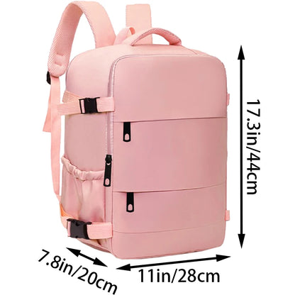 Multi-colour Casual Backpack – Lightweight, Adjustable & Perfect for Air Travel