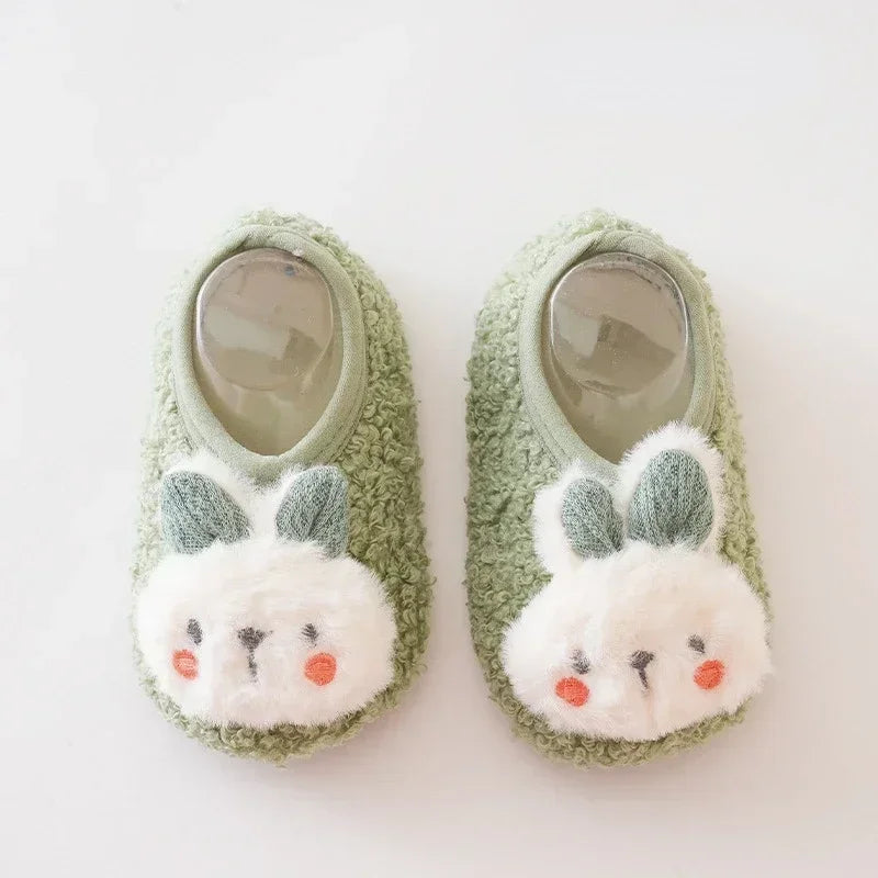 ❄️ CozyToes™ – Pantuflas de bebé para primavera y otoño