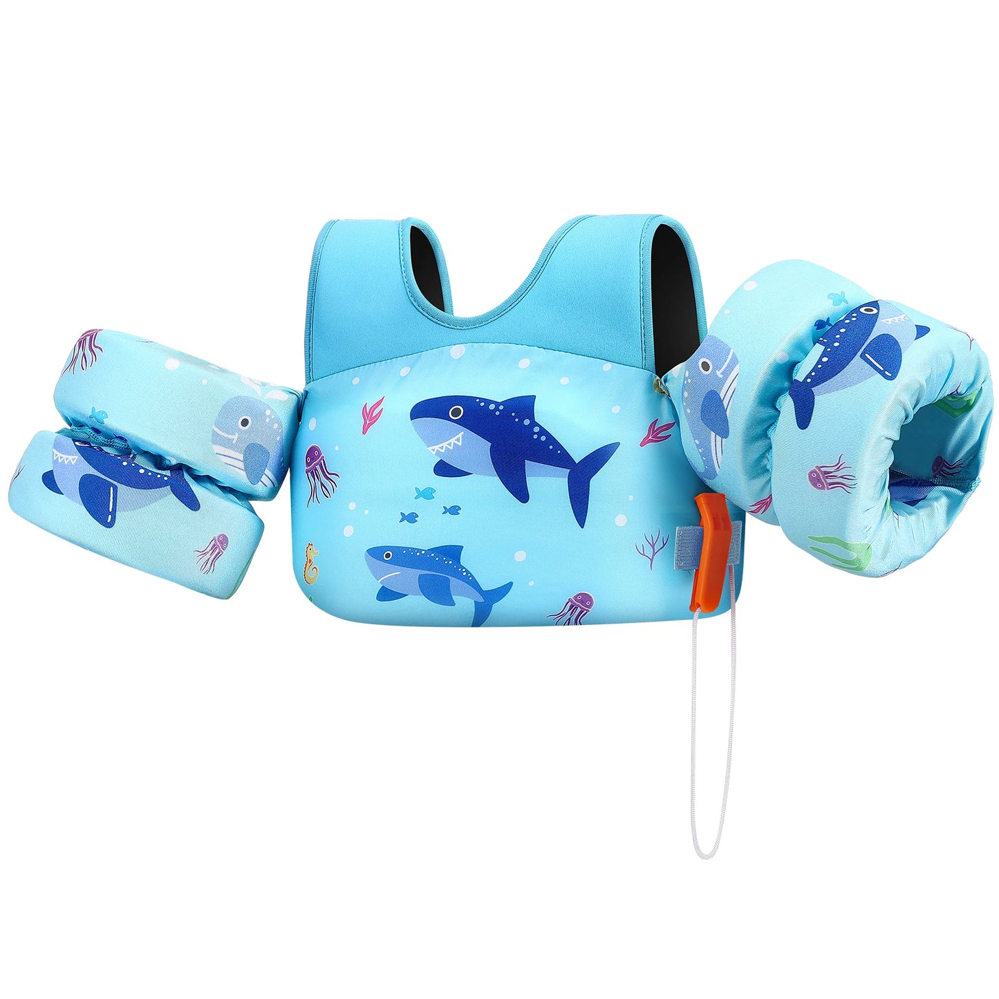 Children’s Swim Vest with Arm Floats for Pool & Beach