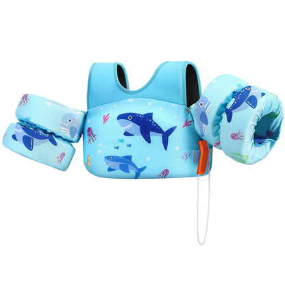 Children’s Swim Vest with Arm Floats for Pool & Beach