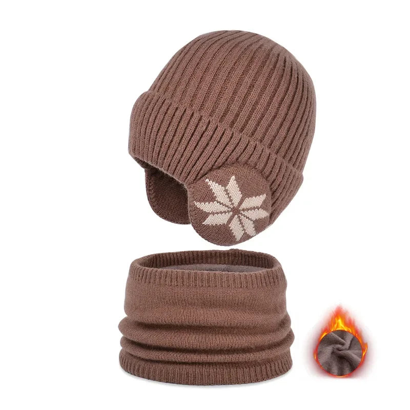 ❄️ WarmSnug™ – Kids’ Winter Hat & Scarf Set