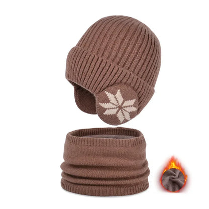❄️ WarmSnug™ – Kids’ Winter Hat & Scarf Set
