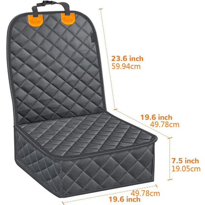 Waterproof Dog Car Seat Cover – Non-Slip Protection