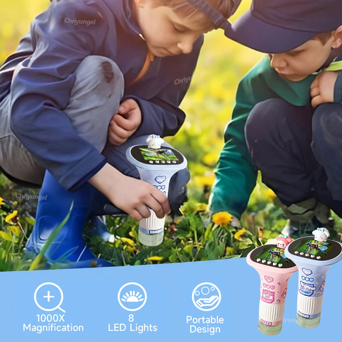 🔬 Pocket Microscope – High-Performance Portable Microscope for Kid