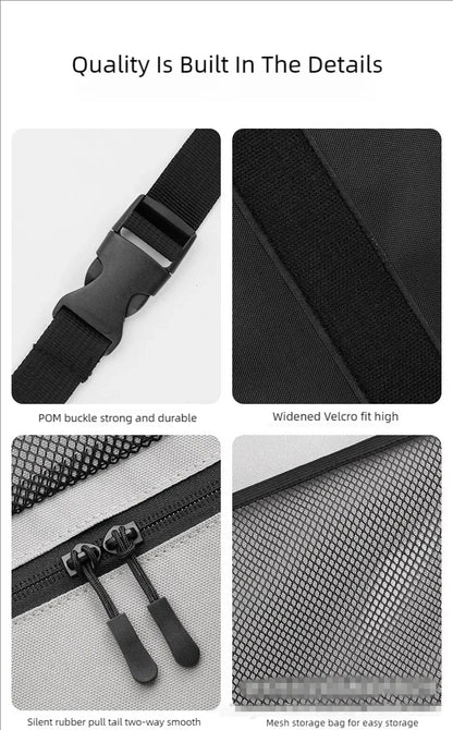 Borsa portaoggetti per bagagliaio auto – Organizer in rete da appendere allo schienale del sedile del SUV, contenitore multifunzionale per auto