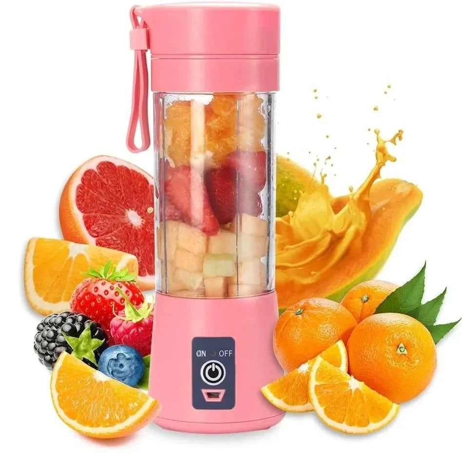 Portable Juicer Cup – Electric Fruit & Milkshake Blender