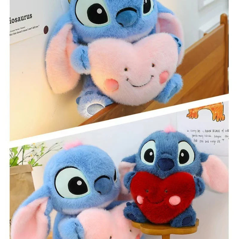 Disney Stitch Heart Plush Toy | Cute Valentine’s Gift Nano Doll