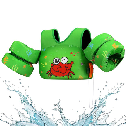 Children’s Swim Vest with Arm Floats for Pool & Beach