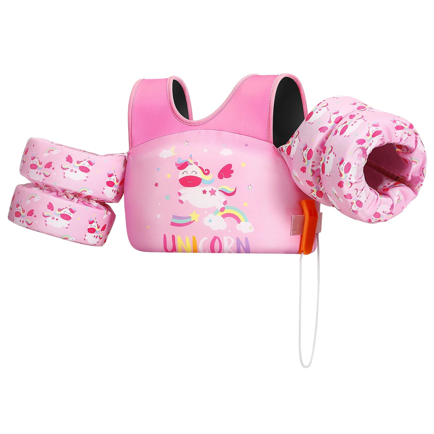 Children’s Swim Vest with Arm Floats for Pool & Beach