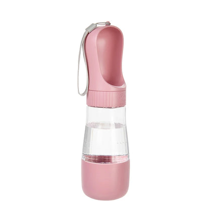 2-in-1 Dog Water Bottle™ 🐶 | Portable Travel Feeder