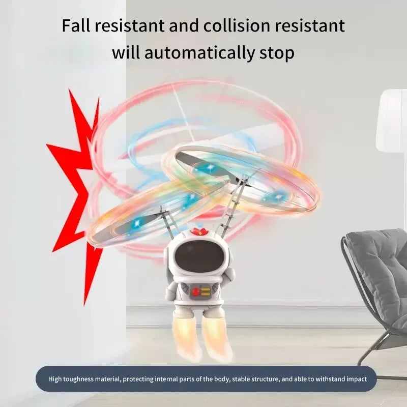 LED Hand-Controlled Astronaut Drone