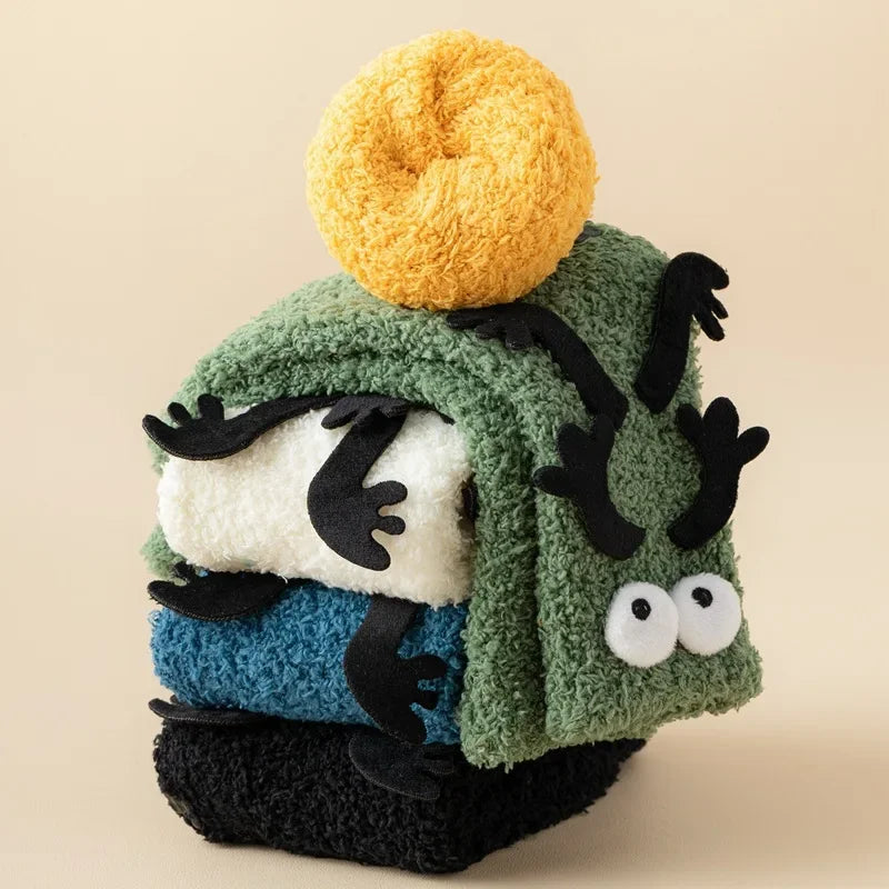 ❄️ WarmSnug™ – Kids’ Winter Hat & Scarf Set