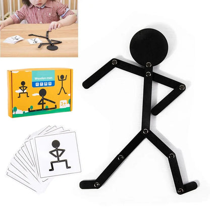 🤸‍♂️ Stick Sporty Men Puzzle Toys – Fun & Active Learning for Kids
