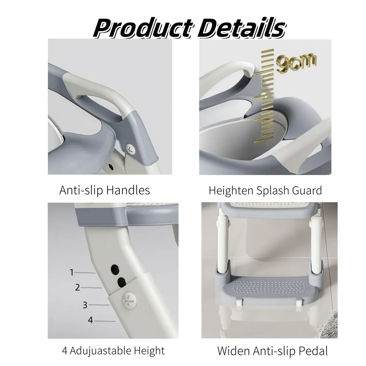 StepPotty 2-in-1 Toddler Toilet Training Seat with Ladder