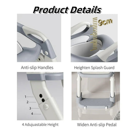 StepPotty 2-in-1 Toddler Toilet Training Seat with Ladder
