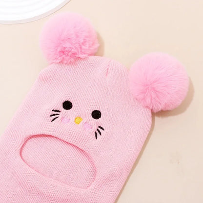 ❄️ CozyPaws™ – Kids’ Knitted Winter Hat with Ear Protection