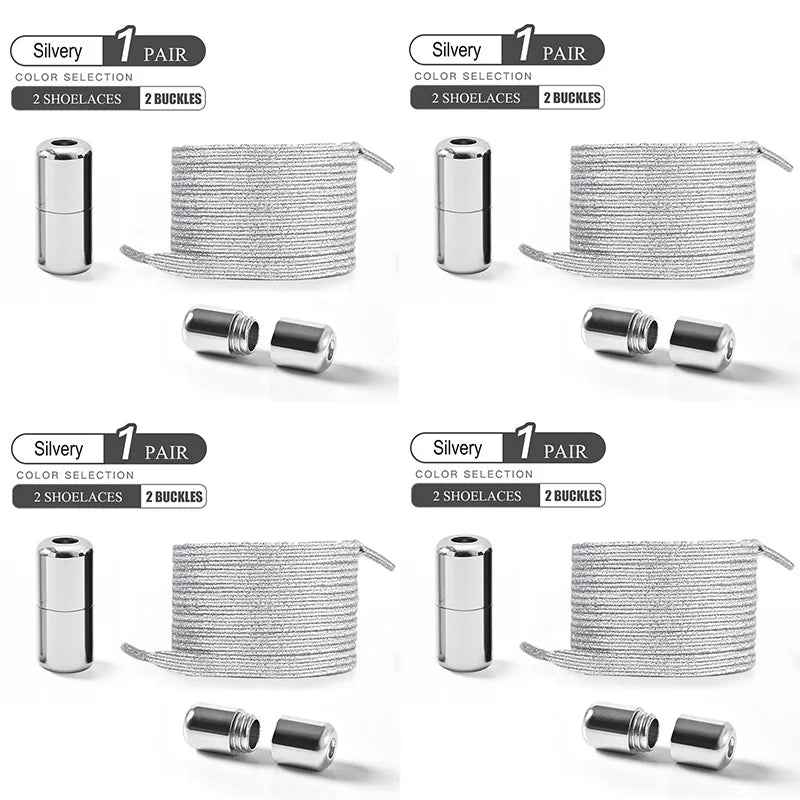 Pearl Light No Tie Shoelaces – Fashionable & Practical