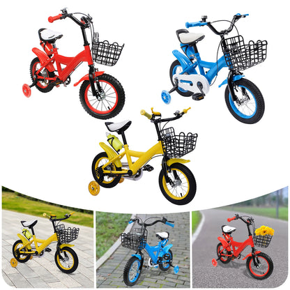 Children’s Bike 2-4 Years with Basket & Training Wheels