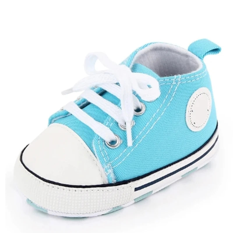 Baby First Walker Sneakers – Soft Sole Non-Slip Shoes