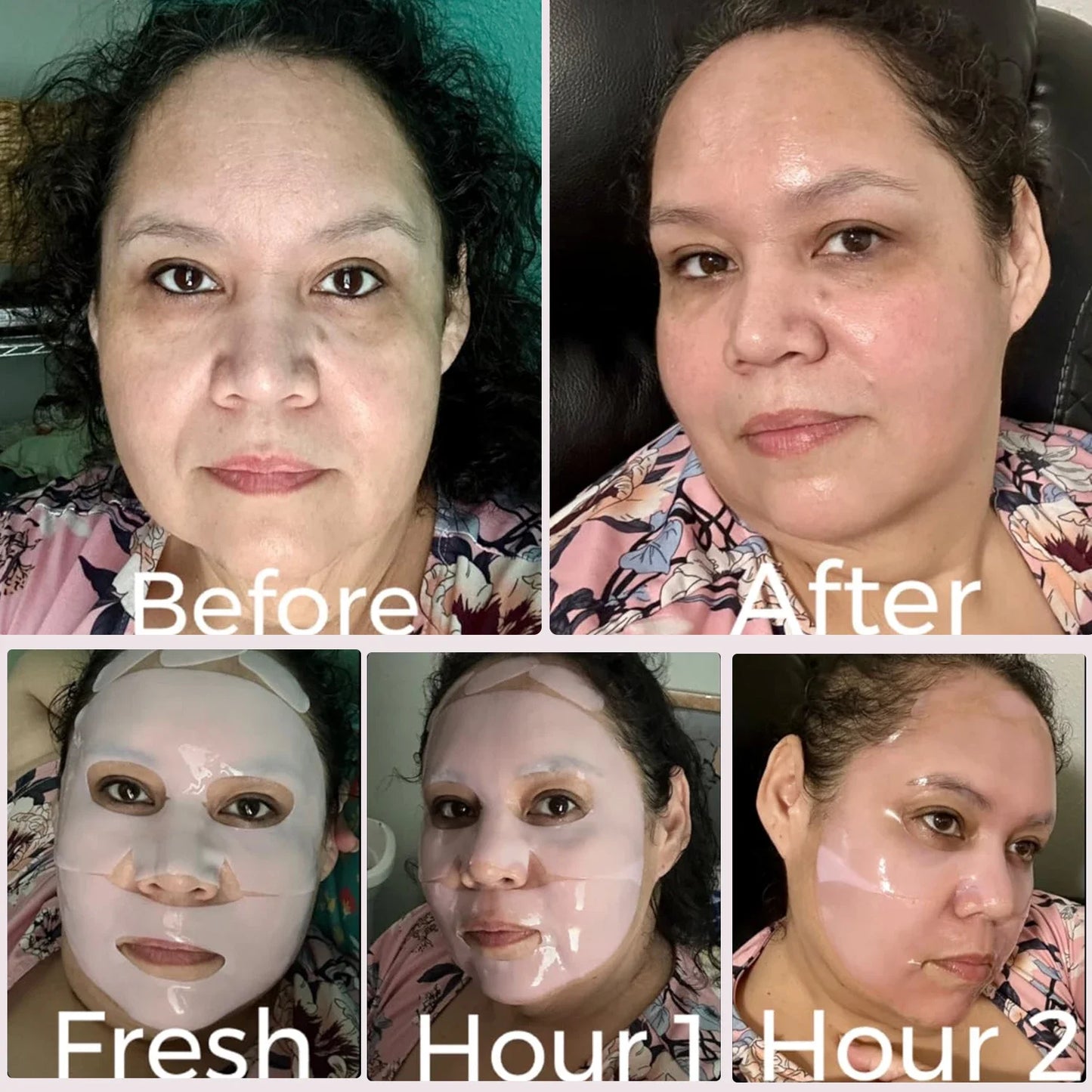 Korean Collagen Sleeping Mask – Glow & Elasticity Boost