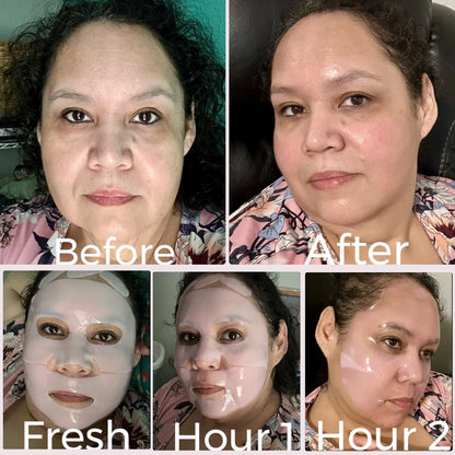 Korean Collagen Sleeping Mask – Glow & Elasticity Boost