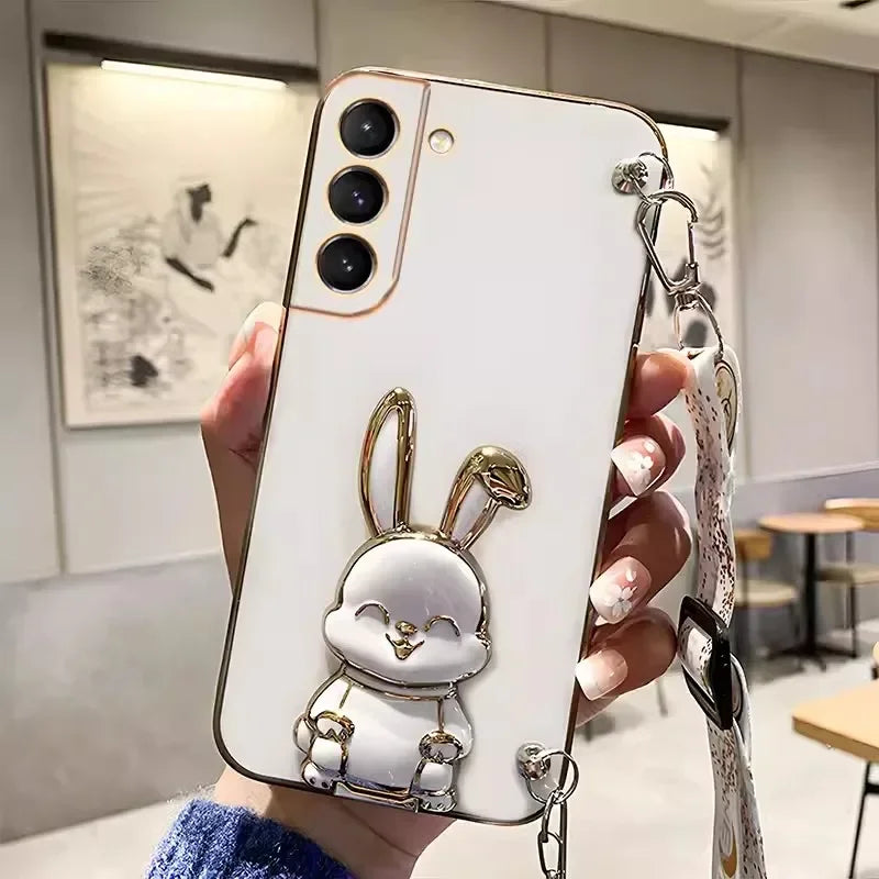 🐰 Crossbody Rabbit Phone Case with Lanyard For Samsung Galaxy A15 / A05 / A05S / 5G