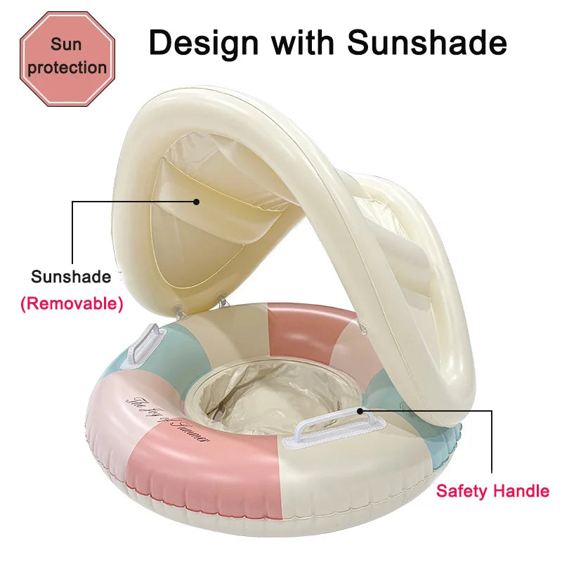 Inflatable Swim Ring™ 🌊 | Pool Float Seat Comfort