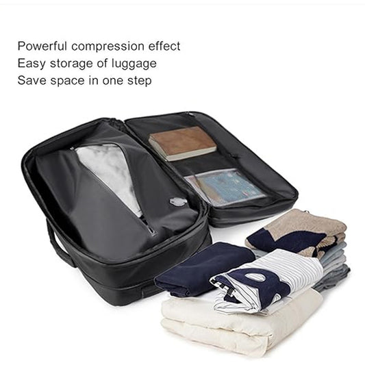 Vacuum Backpack 35L – Expandable Compression Travel Bag