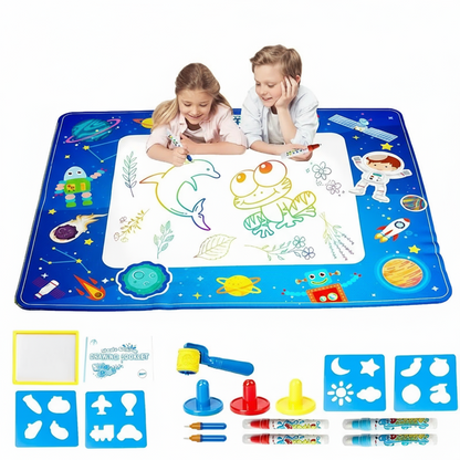 Magic Water Drawing Mat Reusable Painting Board for Kids